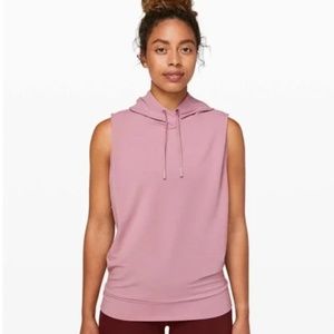 Lululemon Stronger as One Sleeveless Hoodie Lululemon X Barrys NWT